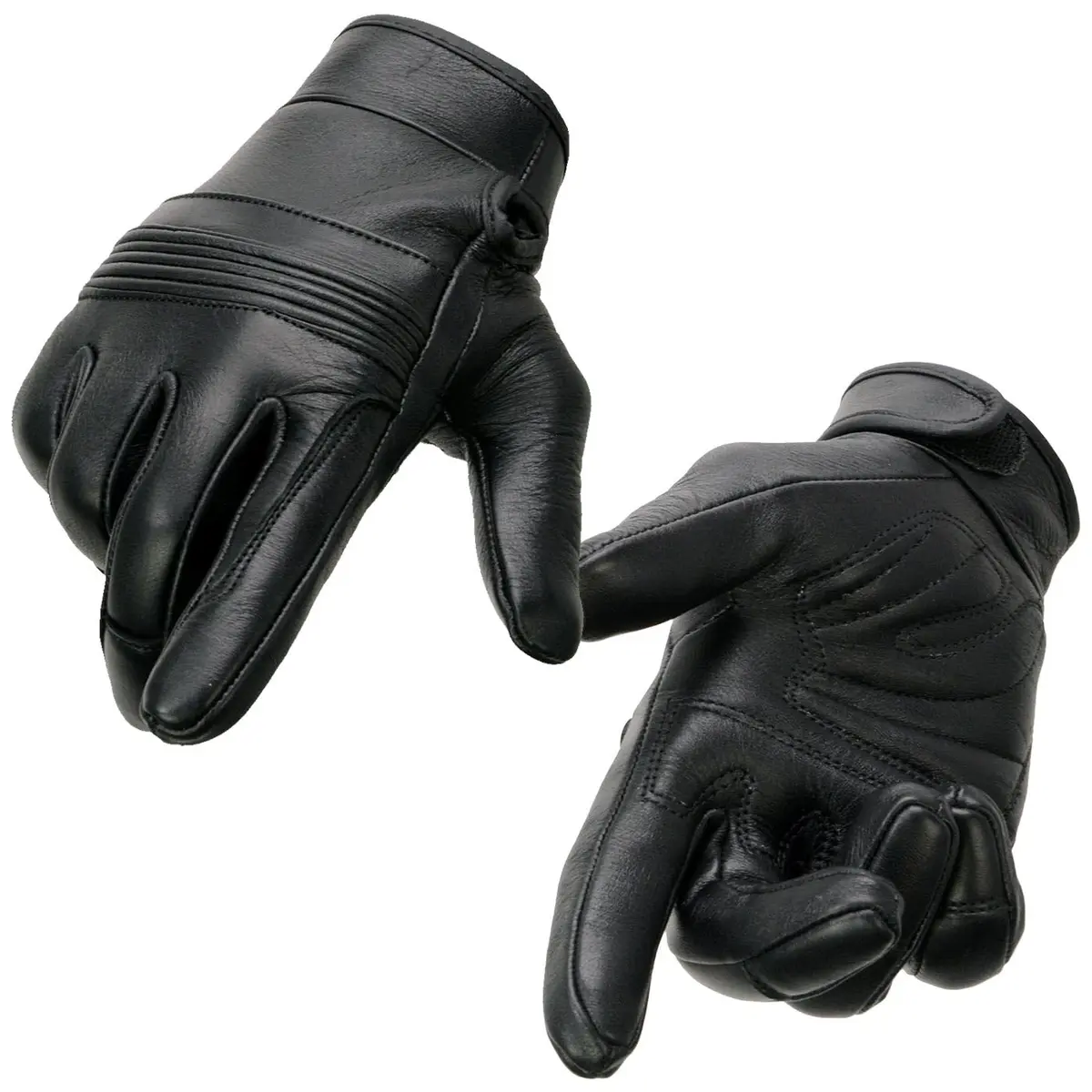 Milwaukee Leather MG7735-XL | Premium Cowhide Leather Motorcycle & Riding Gloves, X-Large - main product image