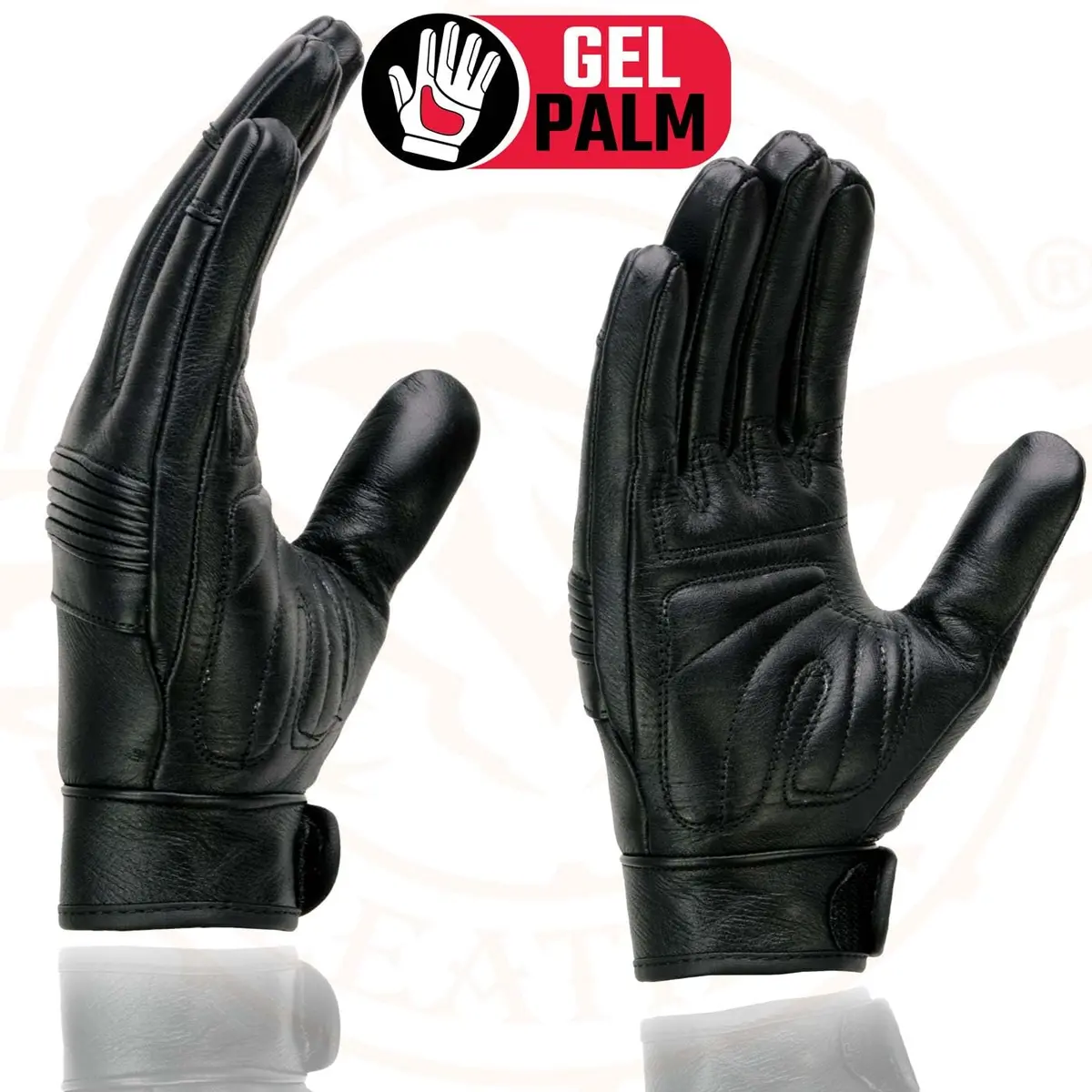 Milwaukee Leather MG7735-XL | Premium Cowhide Leather Motorcycle & Riding Gloves, X-Large - view 5