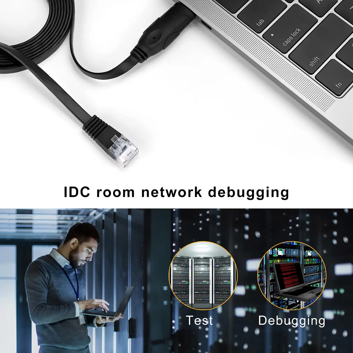 CableCreation USB Console Cable USB to RJ45 Serial Adapter, 6 FT, Black | Compatible with Cisco, NETGEAR, Windows, Linux - view 2
