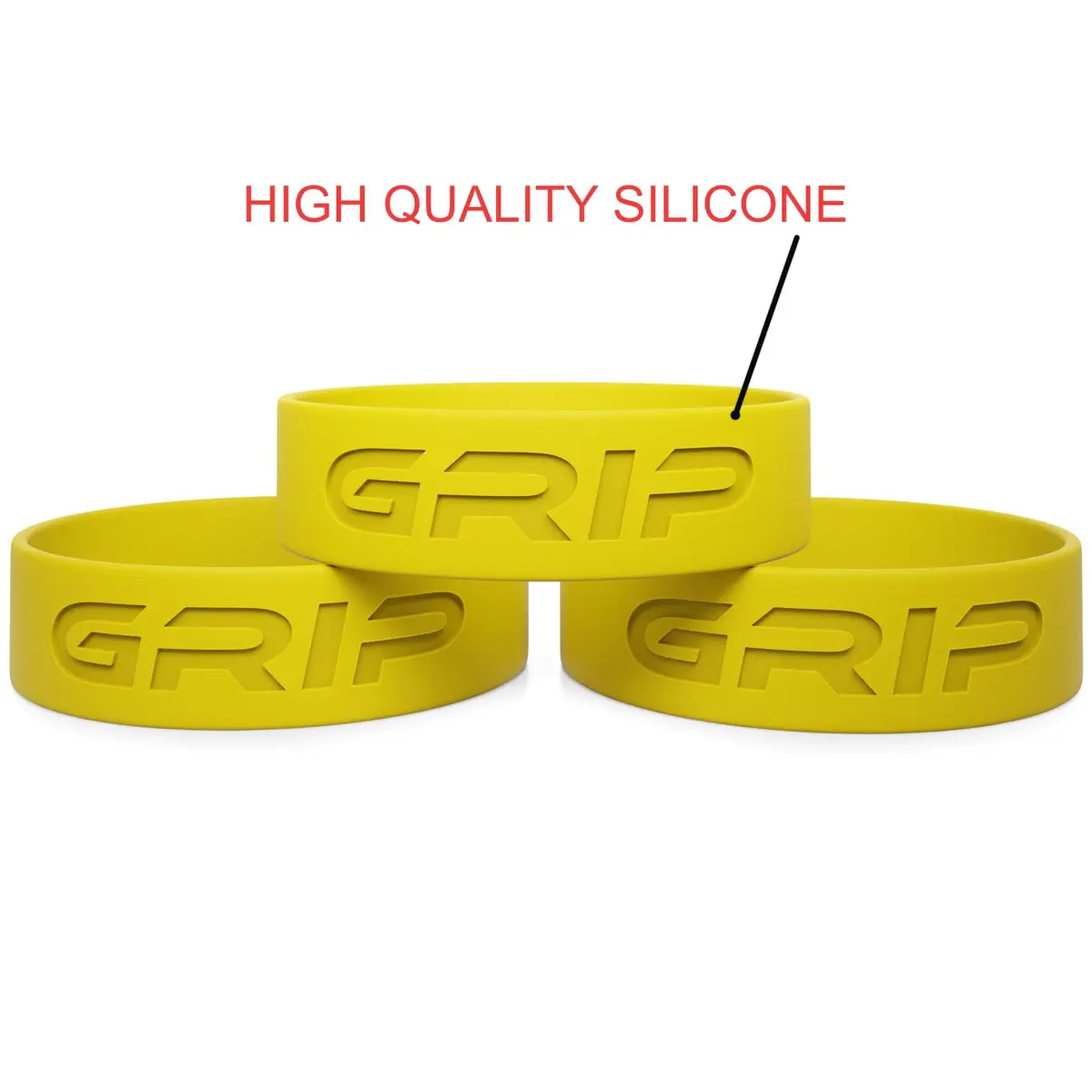 Grip Money Bands (Pack of 3) - Yellow | Secure Cash & Cards, Slim Silicone Design - view 9