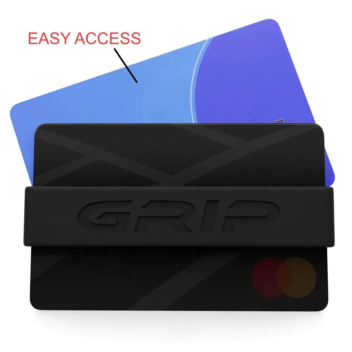 Grip Money Bands (Pack of 3, Black) | Secure Cash & Cards, Slim Silicone Design - view 5