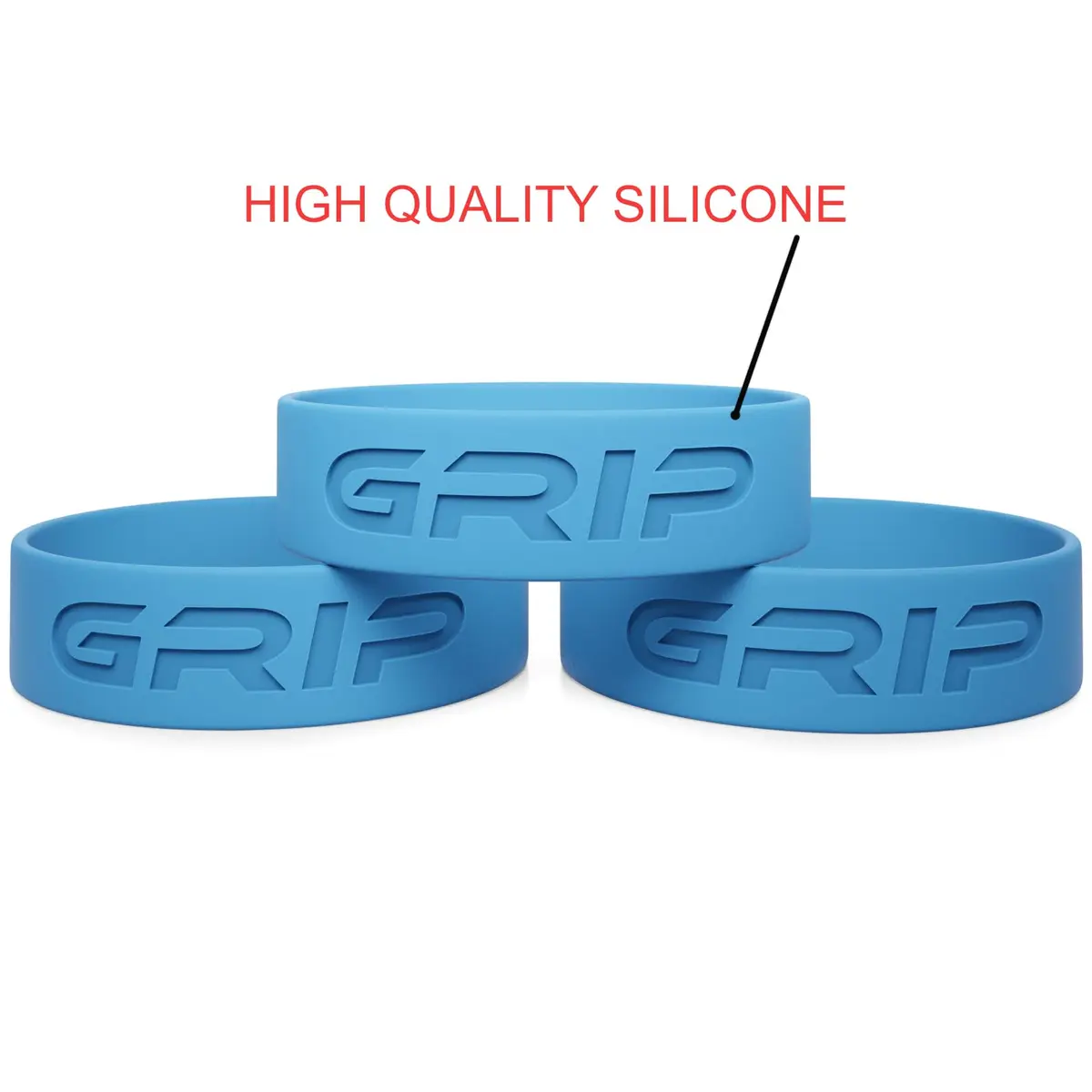 Grip Money Bands (Pack of 3) Light Blue | Secure Cash & Cards, Slim Silicone Design - view 9