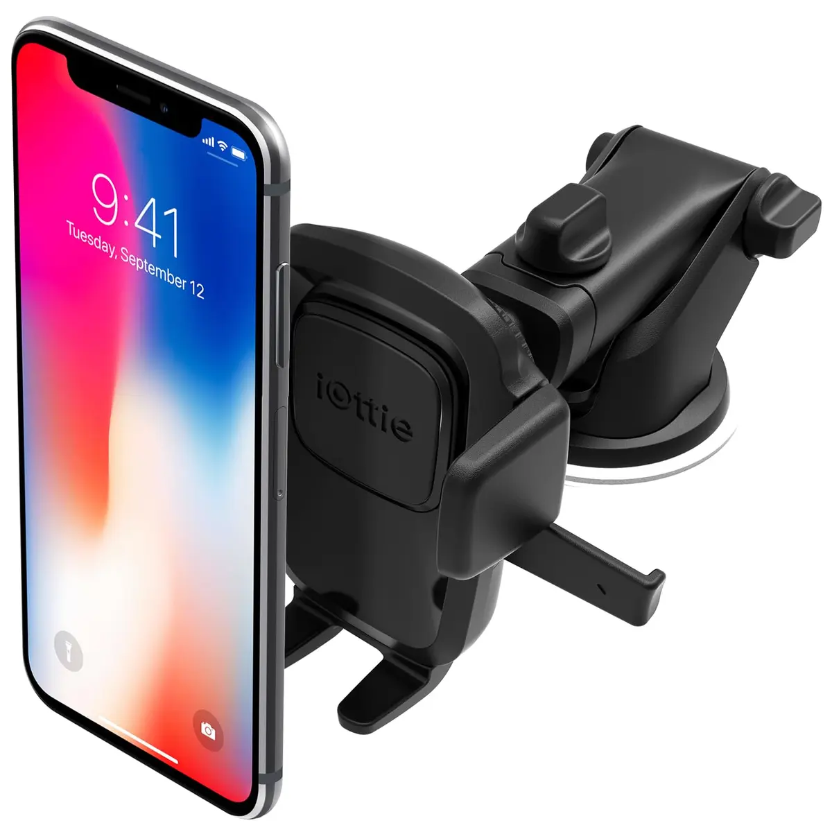 iOttie Easy One Touch Classic Dash & Windshield Universal Car Mount Phone Holder 16.5 cm (6.5 in) | Secure Phone Grip for All Smartphones - main product image