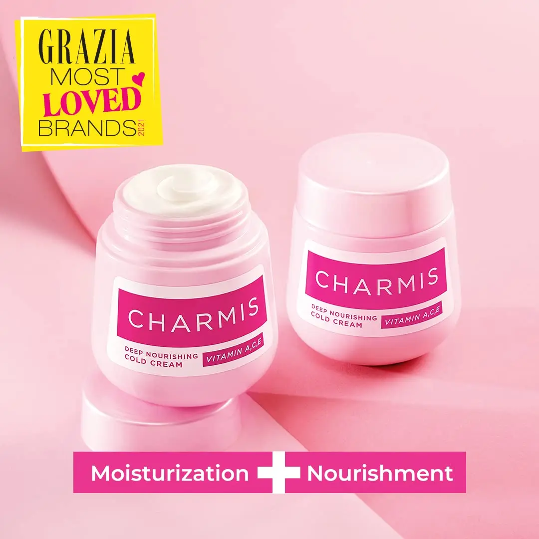 Charmis Moisturizing Cold Cream 175 ML | Vitamin A, C & E for Dry Skin - view 2