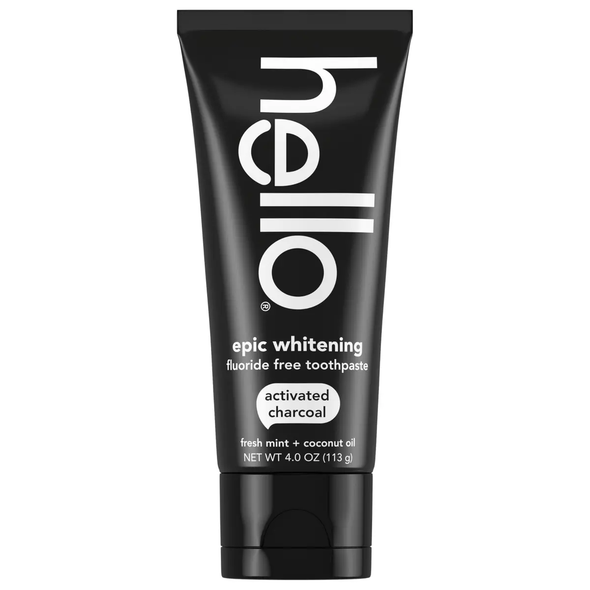 hello Epic Whitening Activated Charcoal Toothpaste 4 oz (113 g) | Fluoride-Free Whitening & Plaque Removal - view 9