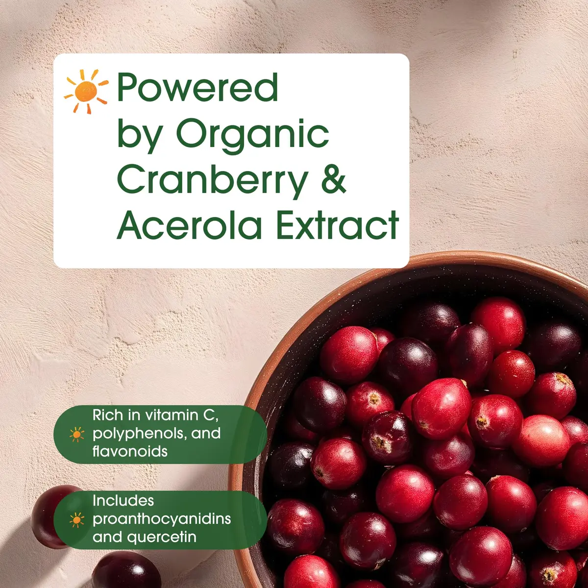NatureBell Cranberry Concentrate 240 Capsules | Urinary & Wellness Support in India - view 6
