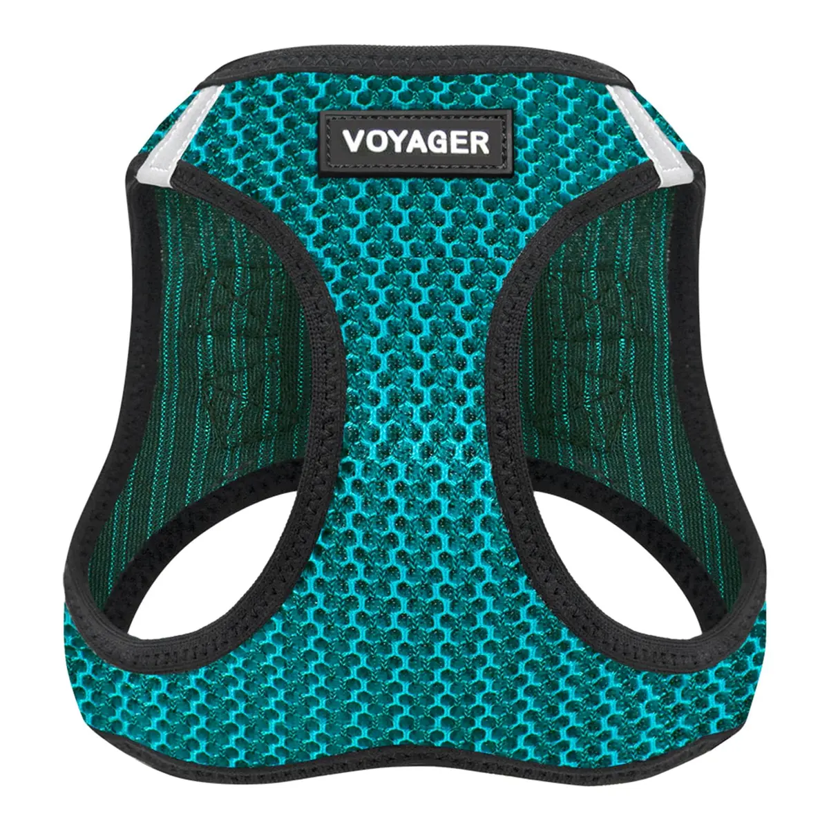 Best Pet Supplies Voyager Step-in Air Dog Vest Harness - Turquoise 2-Tone, Small | Breathable Mesh, Reflective Bands, Secure Fit - main product image
