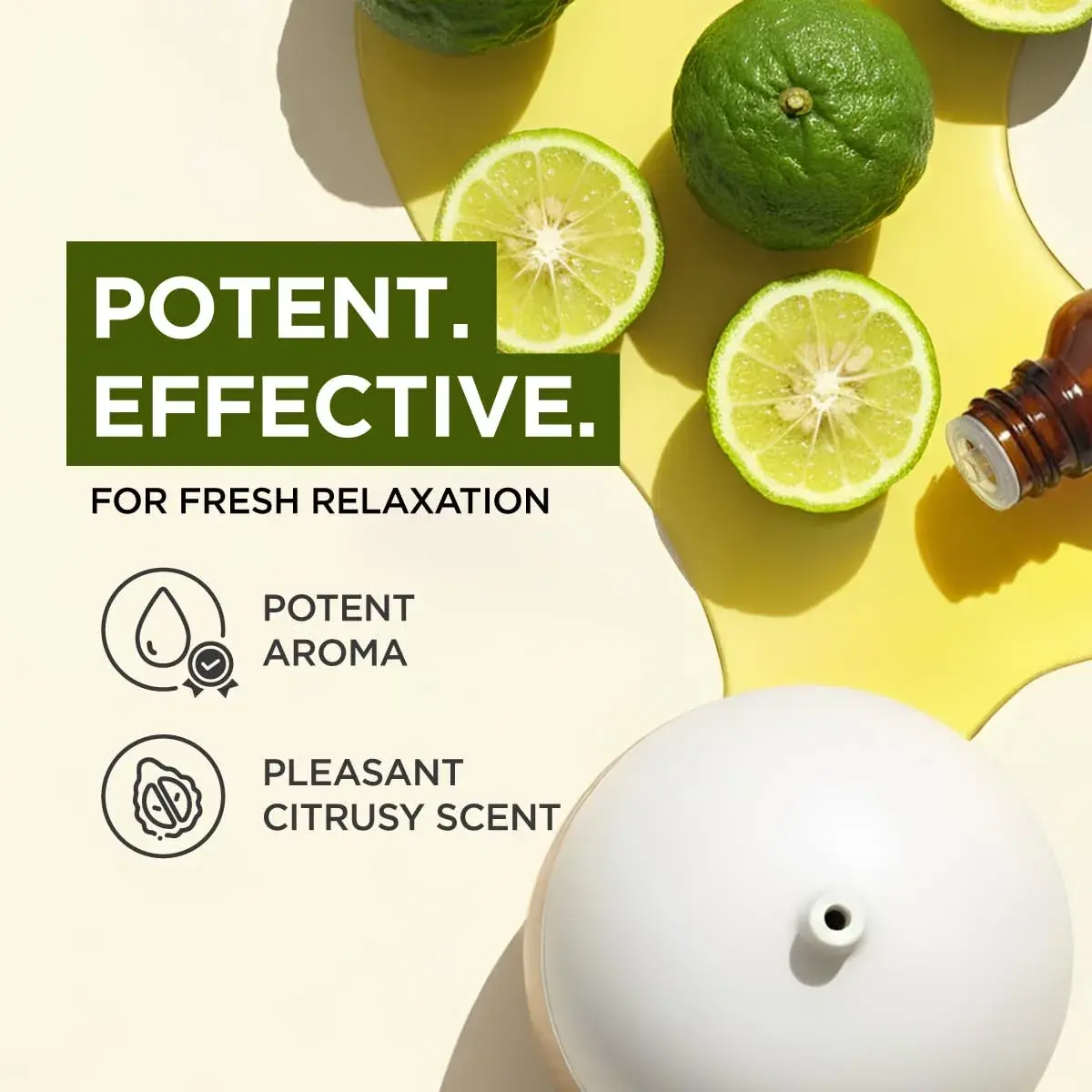 Gya Labs Bergamot Essential Oil 10ml (0.34 Fl Oz) | Pure Citrus Aroma for Diffuser & Skin - view 3