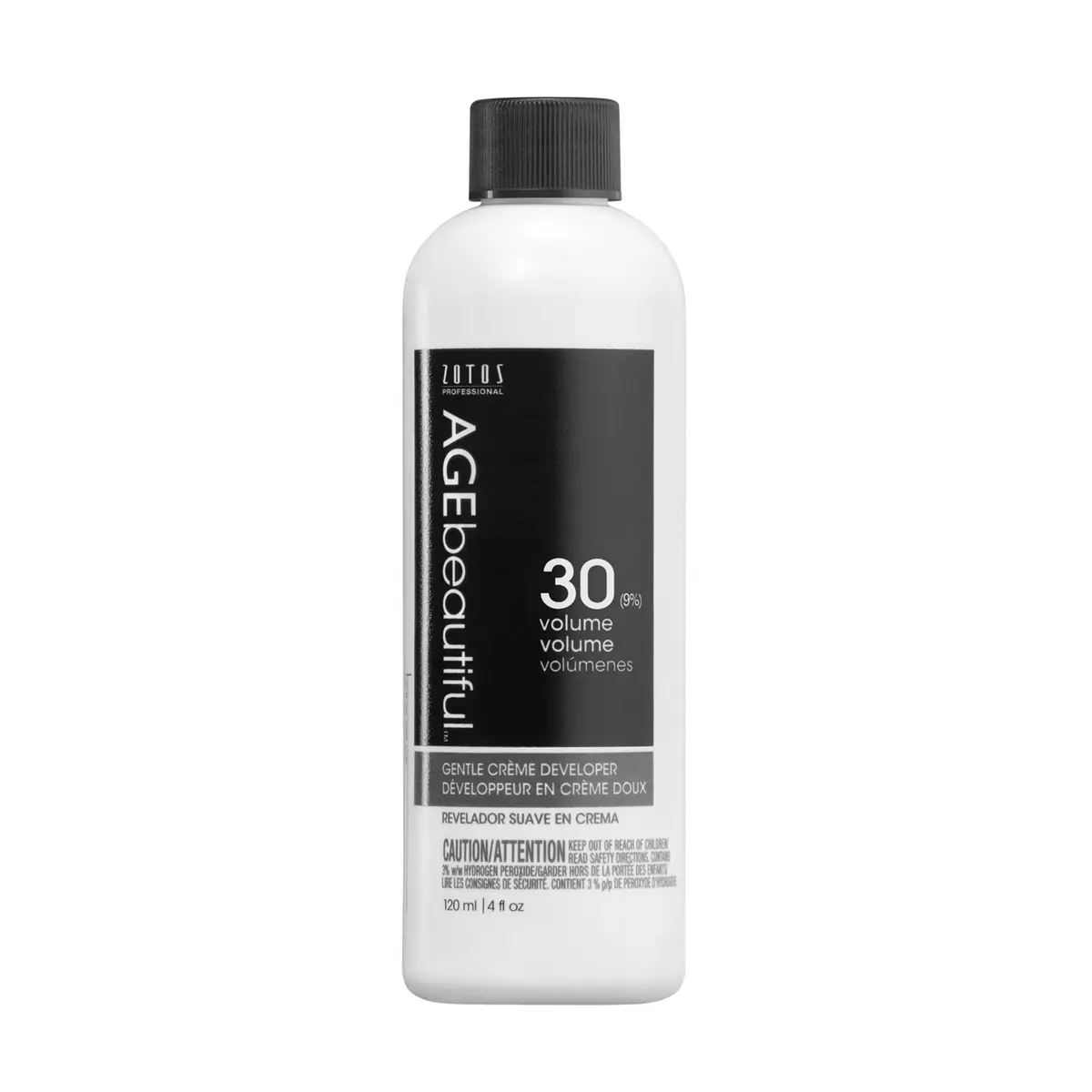 AGE beautiful 30 Volume Hair Developer, Cream Developer for Permanent Hair Color, 4 Fl Oz | Gentle Formula for Long-Lasting Color - main product image
