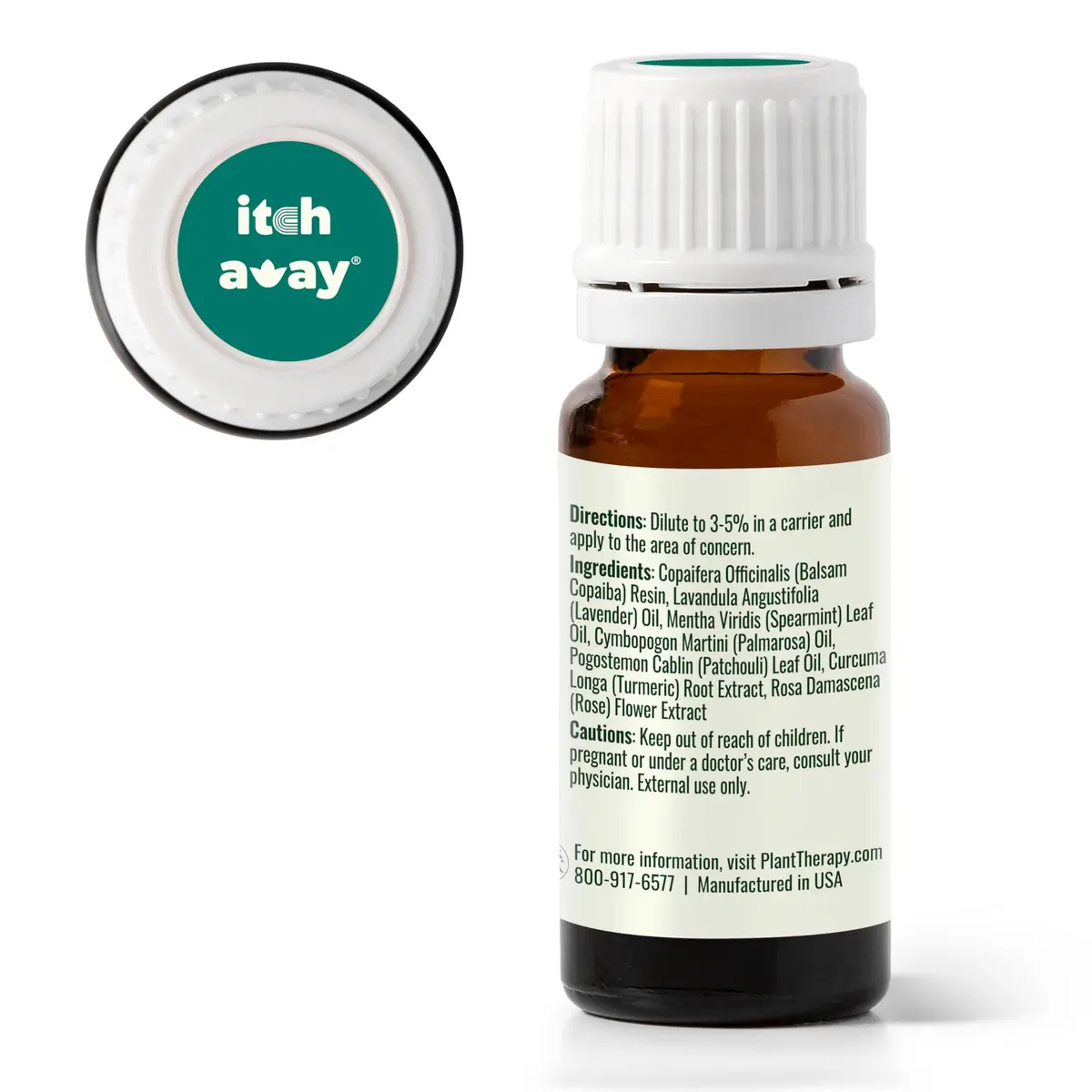 Plant Therapy Itch Away Essential Oil Blend 10ml (0.33 Fl Oz) | Soothes Bug Bites & Skin Irritations - view 7