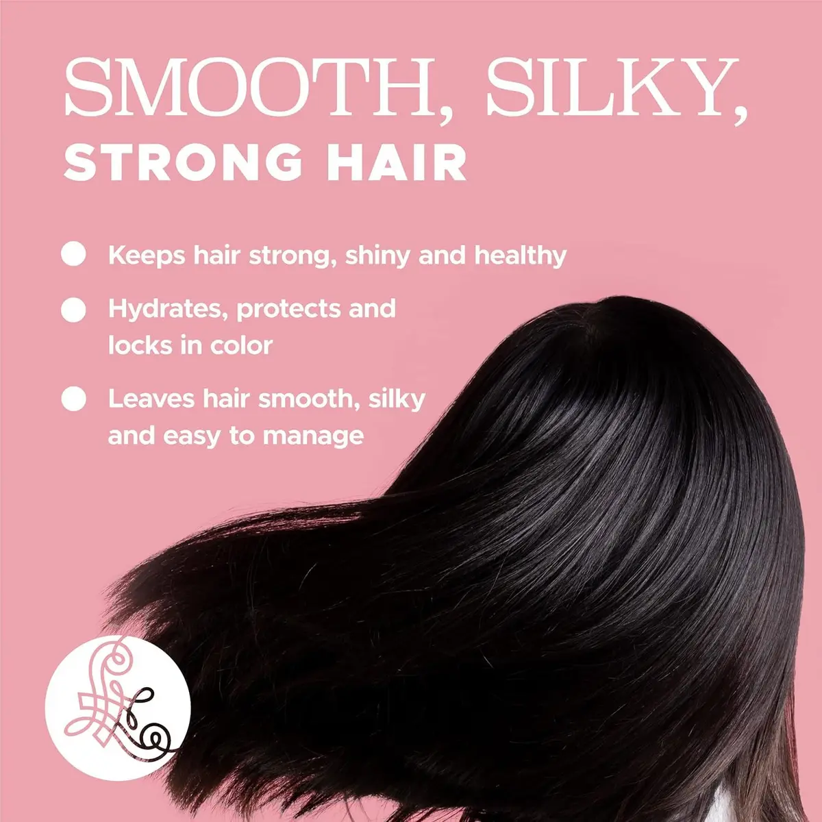 L LUSETA Keratin Shampoo & Conditioner Set 16.9 Fl Oz (2 Pack) | Color Safe for Damaged & Fine Hair - view 2