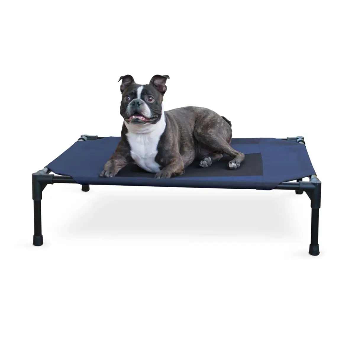 K&H Outdoor Elevated Dog Bed Cooling Raised Pet Cot 81cm x 64cm (32" x 25") | Breathable Mesh Center for All-Season Comfort - main product image