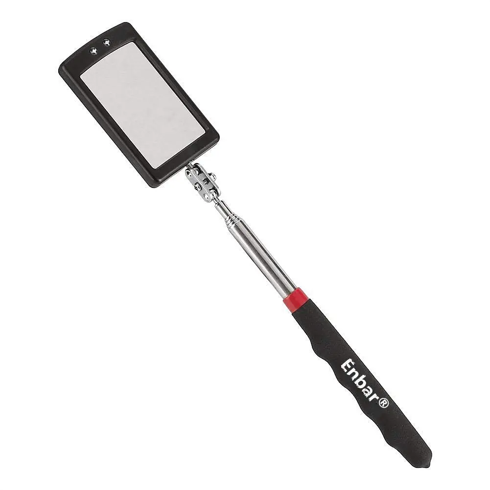 Enbar Telescopic Inspection Mirror.360° Rotating LED Light for Mechanics & Inspection, 34" Extendable on a Stick - view 4