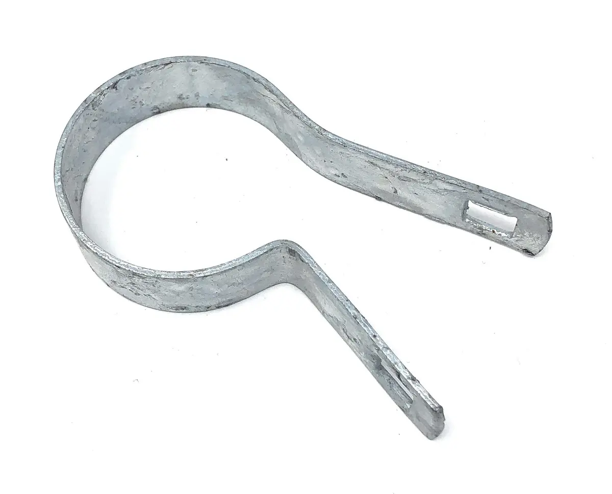 FENCESMART4U 10 Pack Tension Bands for Chain Link Fence 1-7/8" | Galvanized Steel - view 2