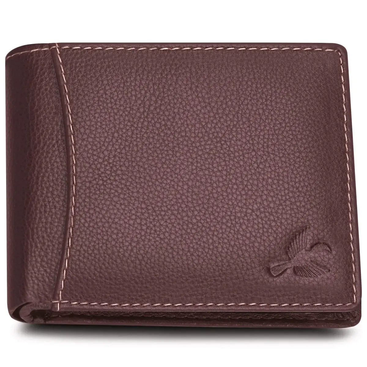 HORNBULL Men's Leather Wallet and Belt Combo Gift Set | Brown, Bi-Fold Wallet with Adjustable Belt | 2-Piece Set - view 8