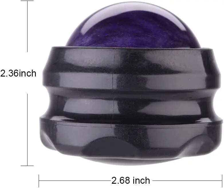 ZONGS Manual Massage Roller Ball - Deep Tissue Therapy for Sore Muscles, Shoulders, Back, Feet | Stress Relief Tool - view 2