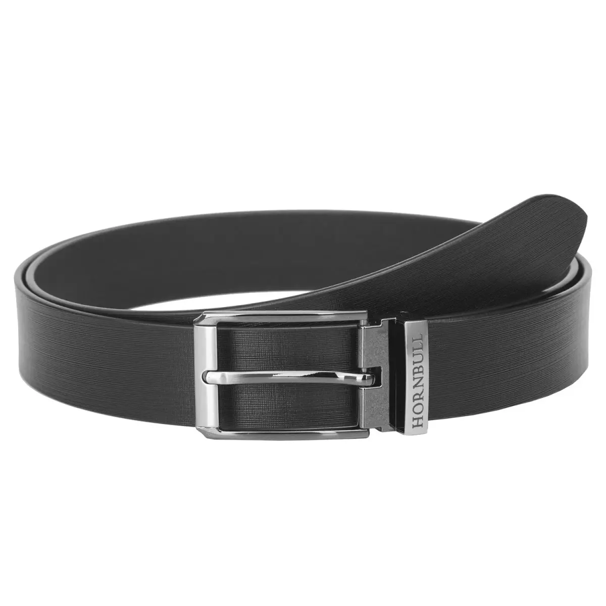 HORNBULL Men's Leather Bifold Wallet and Belt Combo Gift Set | Black | 114mm x 13mm x 94mm - view 3