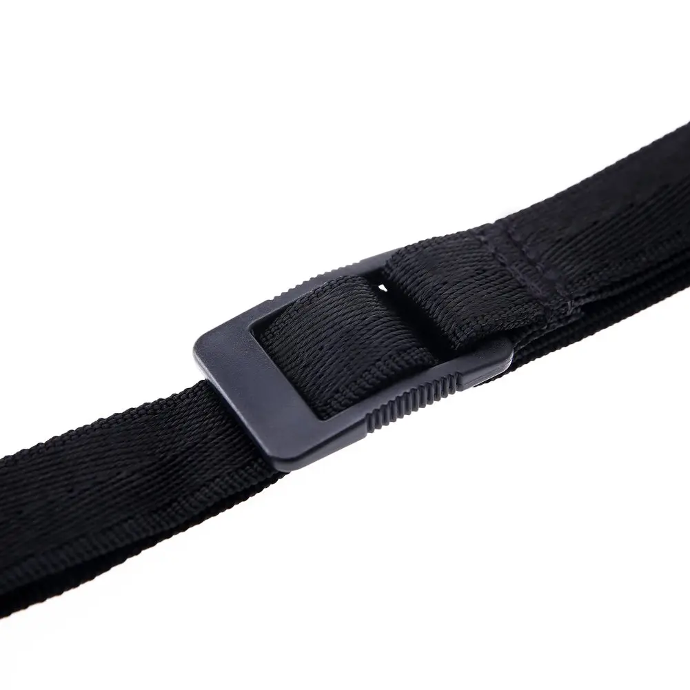 Yinama Saxophone Neck Strap Soft Sax Leather Padded for Alto Tenor Baritone Soprano | Adjustable 17"-21" with Rubber-Covered Metal Hook - view 3