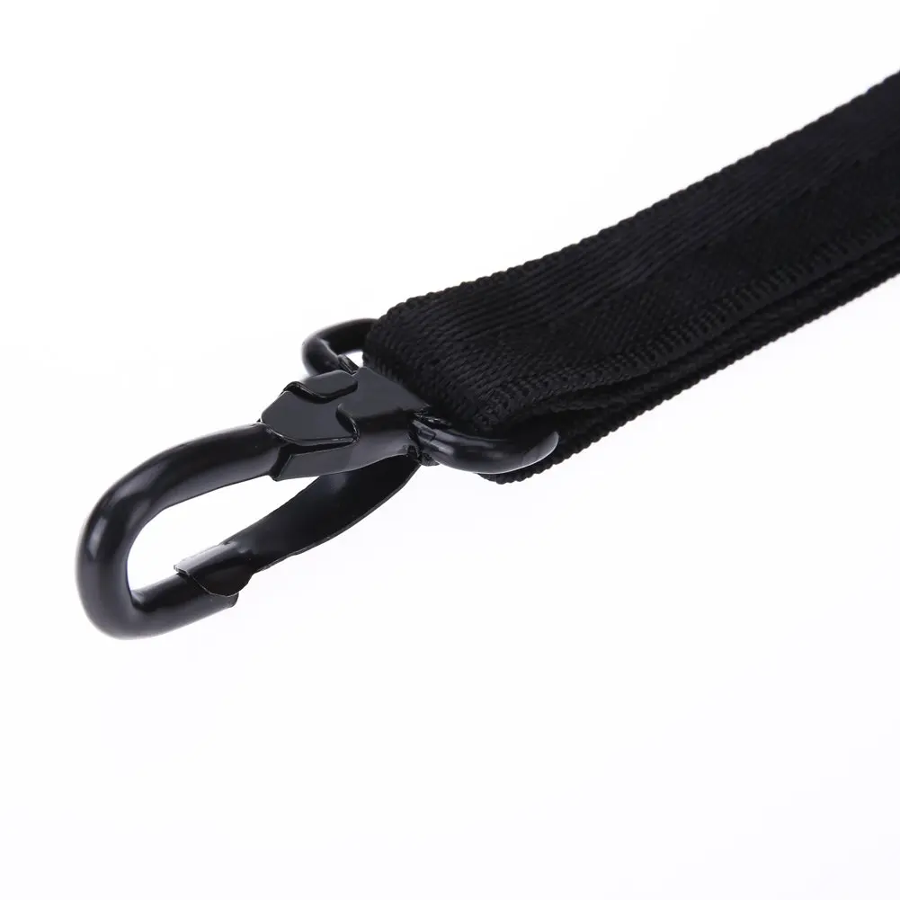 Yinama Saxophone Neck Strap Soft Sax Leather Padded for Alto Tenor Baritone Soprano | Adjustable 17"-21" with Rubber-Covered Metal Hook - view 4