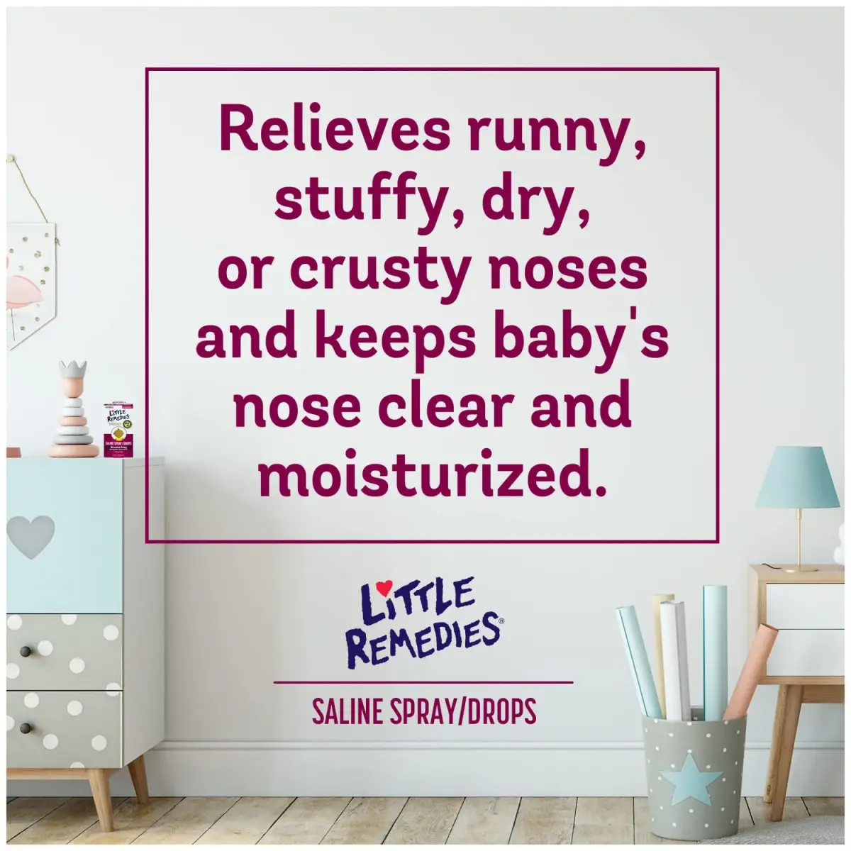 Little Remedies Sterile Baby Saline Nasal Spray and Drops 0.5 Fl Oz (15ml) 3-Pack | Pediatrician-Recommended for Stuffy Noses - view 4