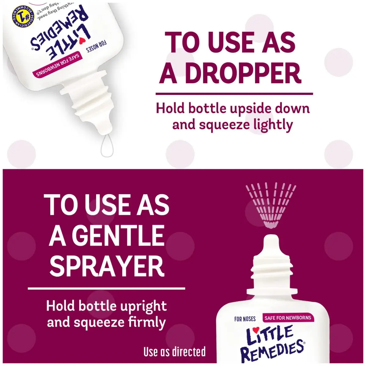 Little Remedies Sterile Baby Saline Nasal Spray and Drops 0.5 Fl Oz (15ml) 3-Pack | Pediatrician-Recommended for Stuffy Noses - view 6