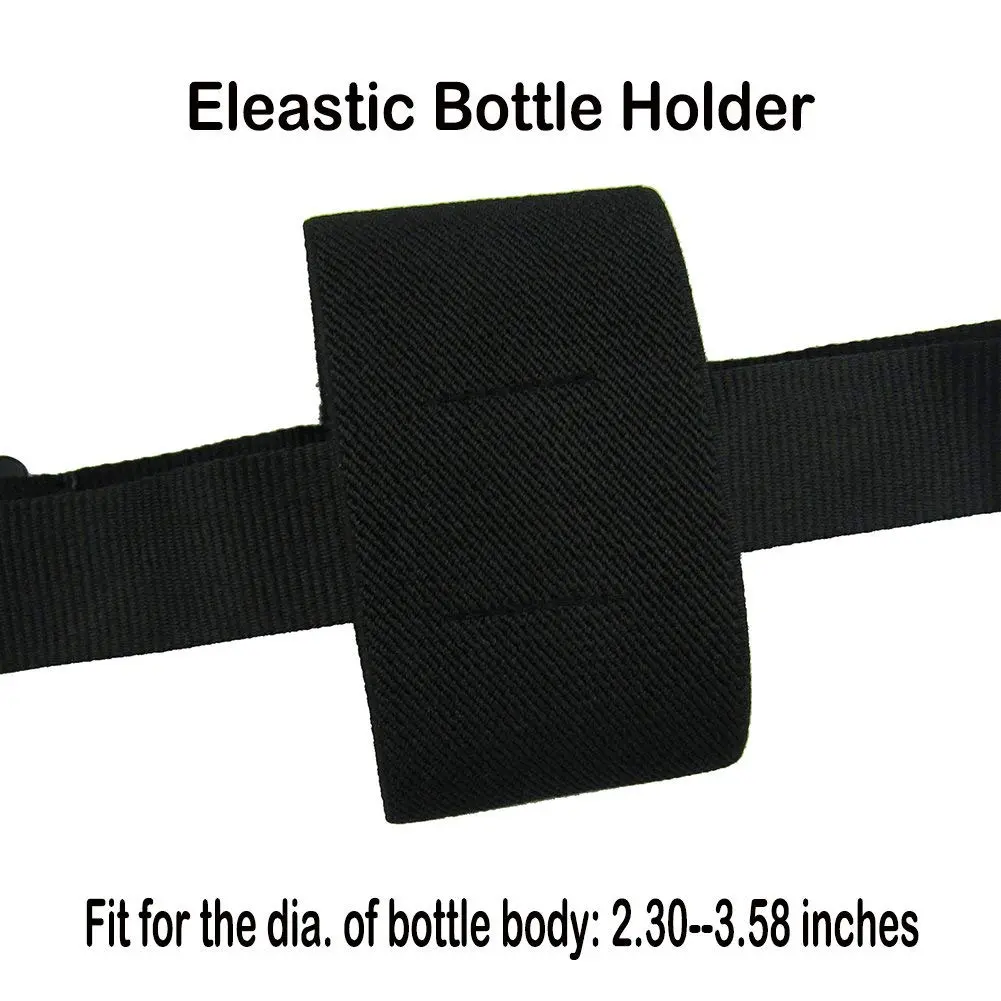 OYATON Water Bottle Carrier with Adjustable Strap, Universal Bottle Sling (1 Unit) | Holds Bottles 5.7cm-9.6cm Diameter - view 4