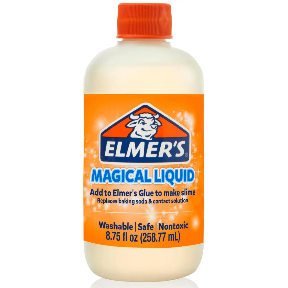 Elmer's Magical Liquid Slime Activator Solution 259ml (8.75 fl oz) | Updated Formula for Double Slime Output - main product image