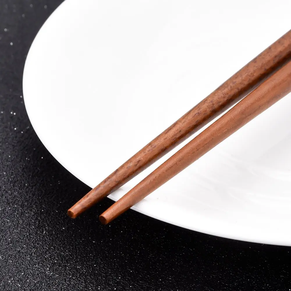 Antner Handmade Japanese Natural Wooden Chopsticks Gift Set with Box, 5 Pairs, 22.8 cm (9 inches) - view 9