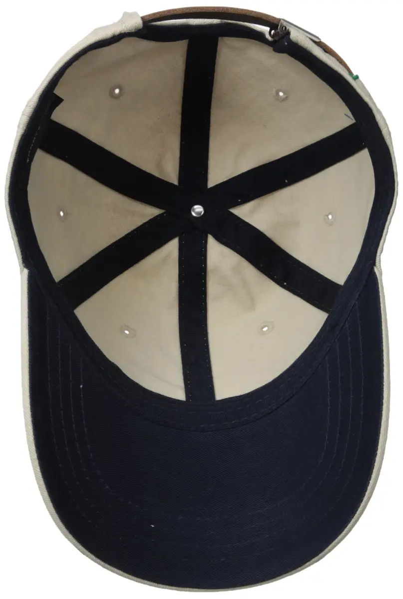 Tommy Hilfiger Men's Logo Dad Baseball Cap in Tommy Stone - 100% Cotton, Adjustable Fit - view 2