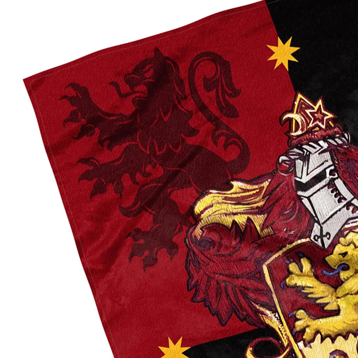 Northwest Harry Potter Gryffindor House Crests Silk Touch Throw Blanket 127x152 cm (50" x 60") | Official Merchandise for Fans - view 3