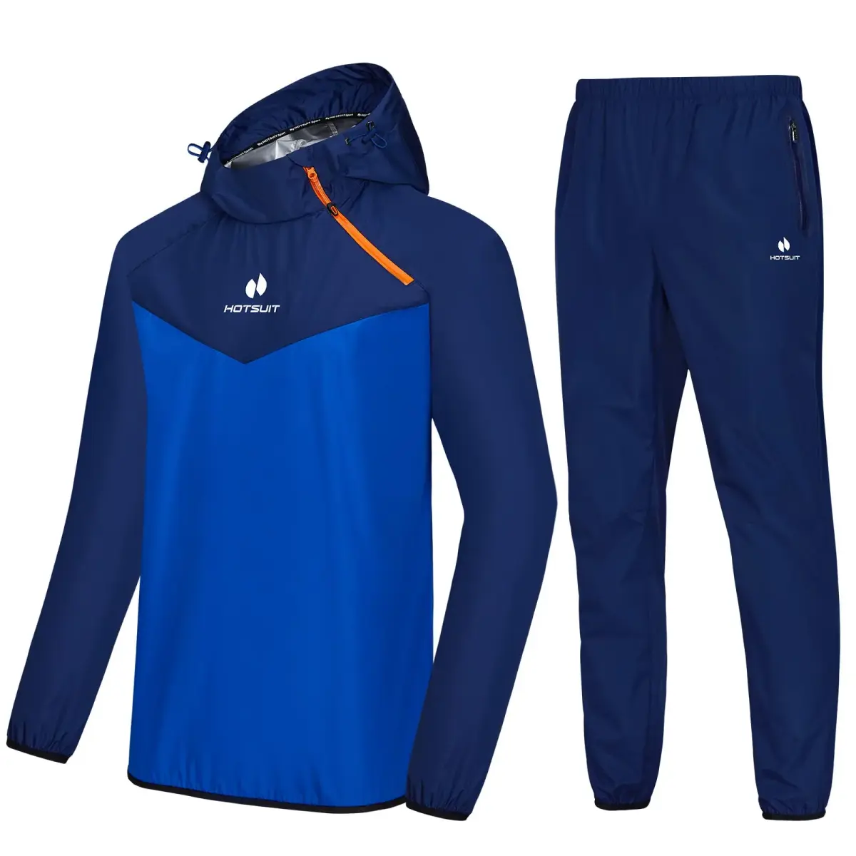 HOTSUIT Men's Navy Sauna Suit for Weight Loss - 3X-Large Jacket & Pants - main product image