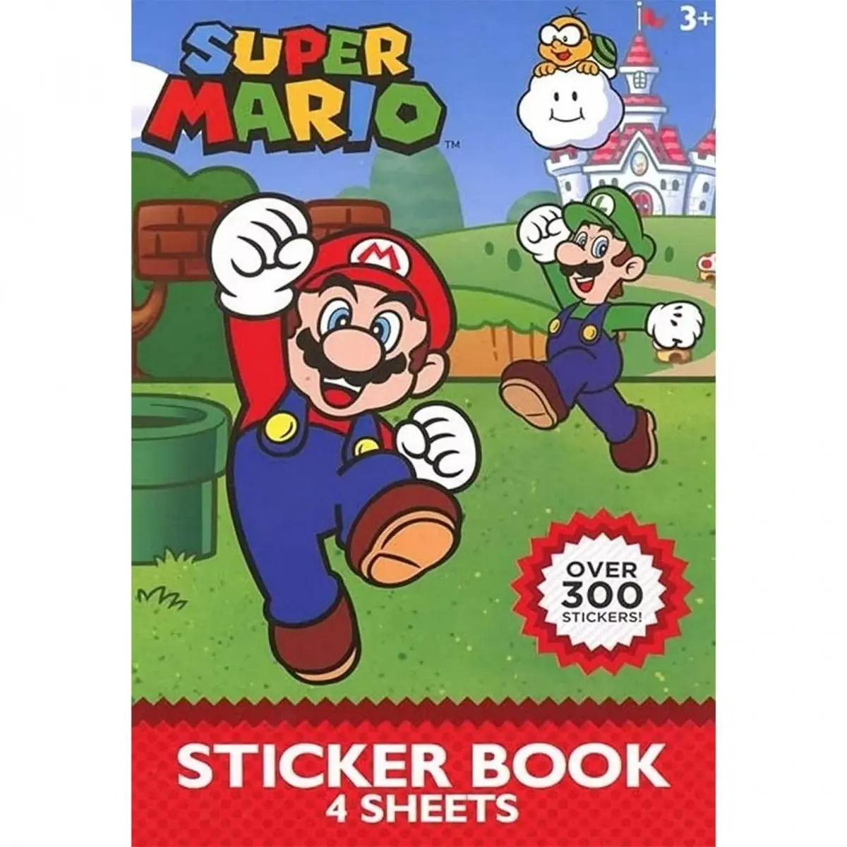 Super Mario Brothers Sticker Pad | 300+ Colorful Stickers for Kids & Parties - view 5