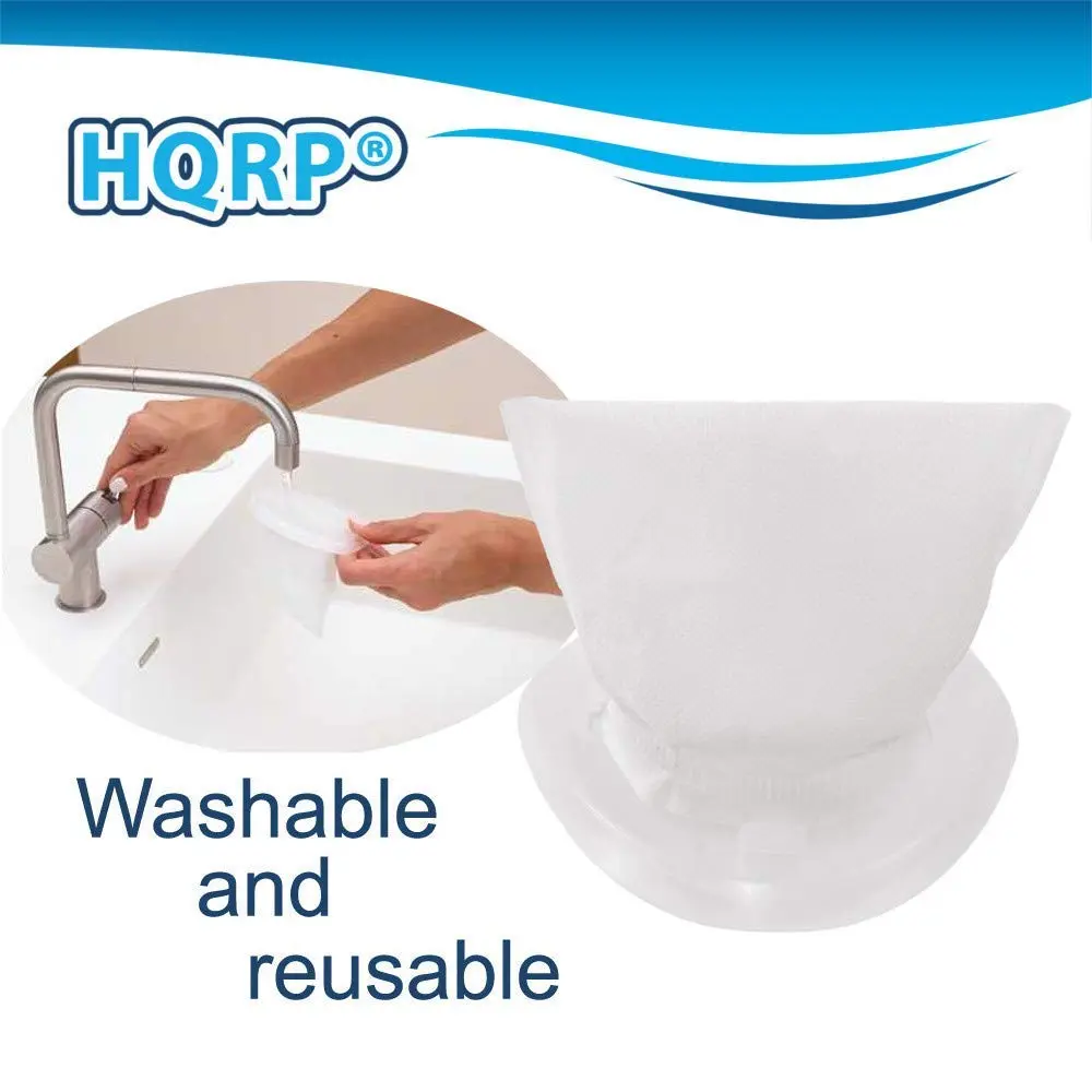 HQRP 10-Pack Washable Filter for Black+Decker Hand Vacuums | Compatible with HNV115B, HNV115J, HNV215B, HNV220B Series - view 6