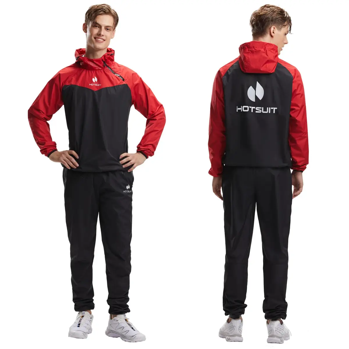 HOTSUIT Men & Women Sauna Suit Set | Red, 3XL (0.54 kg) - view 8