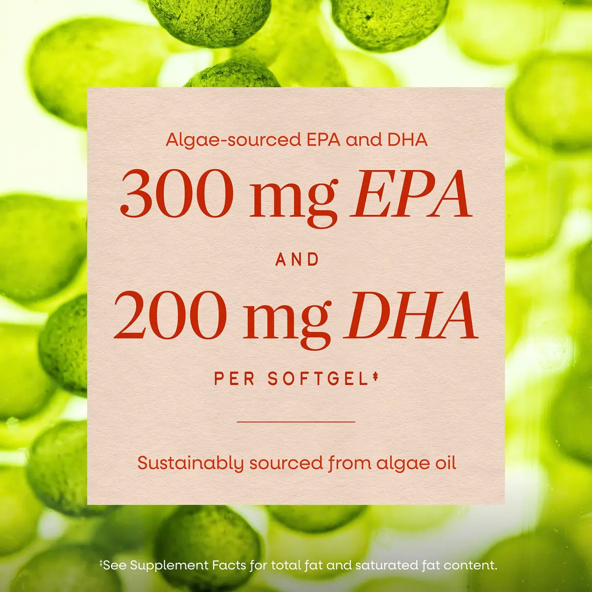 Nature's Way NutraVege Vegan Algal Oil Omega-3 550 mg (30 Count) | Supports Heart, Brain, and Eye Health - view 4