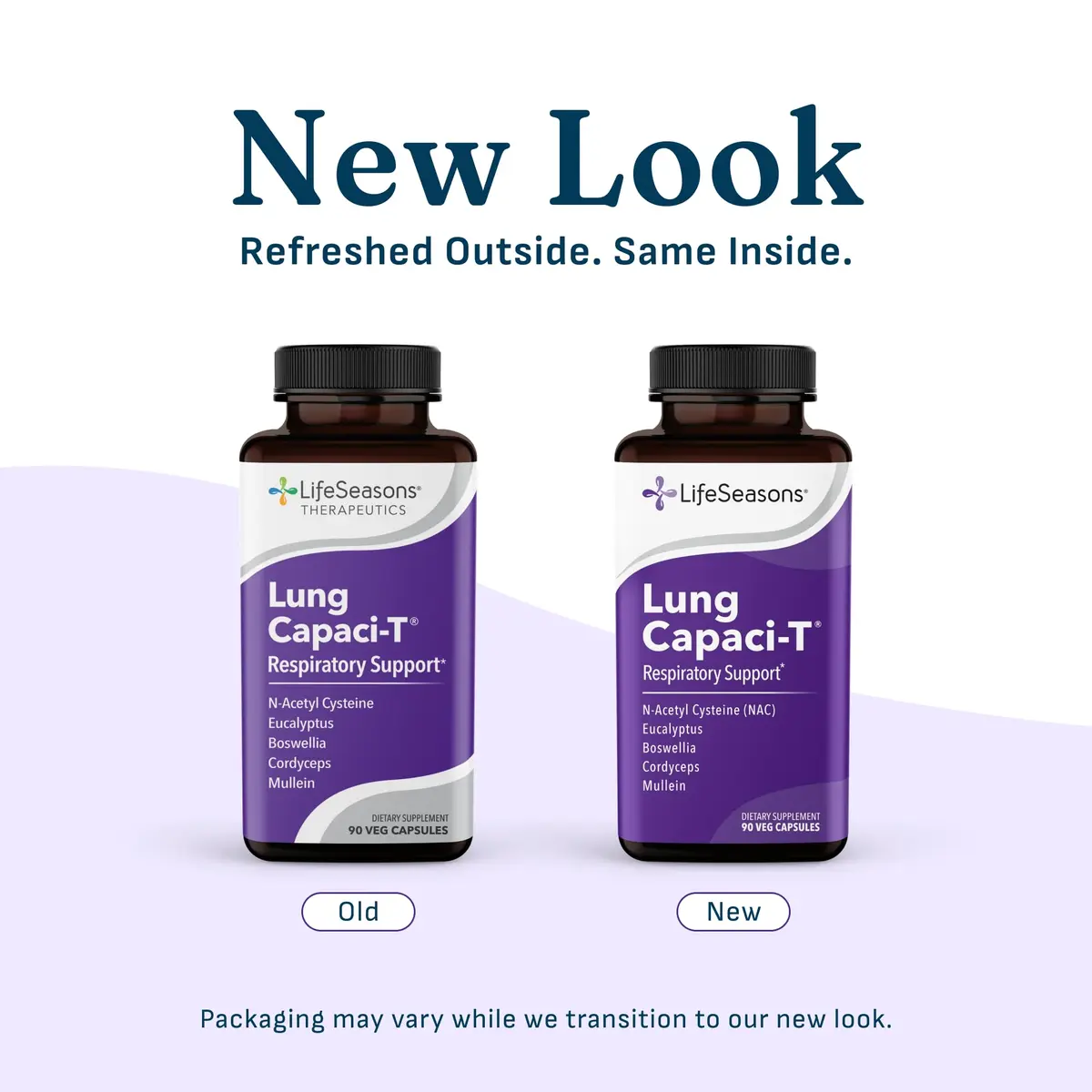 LifeSeasons Lung Capaci-T Respiratory Support Supplement 90 Capsules | Supports Oxygen Capacity & Mucus Reduction - view 7