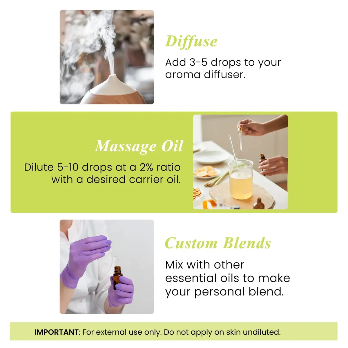 Handcraft Blends Citronella Essential Oil 118ml (4 Fl Oz) | Pure, Natural, Premium Grade for Diffuser & Soap Making - view 3