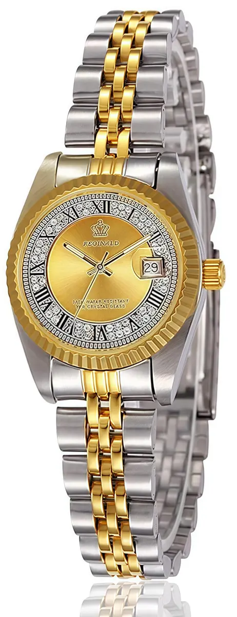 MASTOP Women's Quartz Dress Watch 26mm (1.02 in) Gold | Luminous Dial, Water-Resistant 30m - main product image
