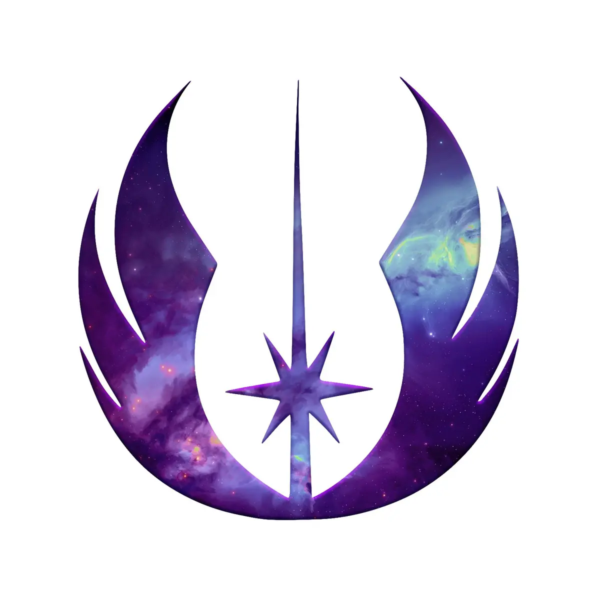 Decal Serpent Galaxy Order Symbol Laptop Trackpad Sticker 7.62 cm (3") | All-Weather Vinyl Decal for Cars, Laptops, Windows - view 2