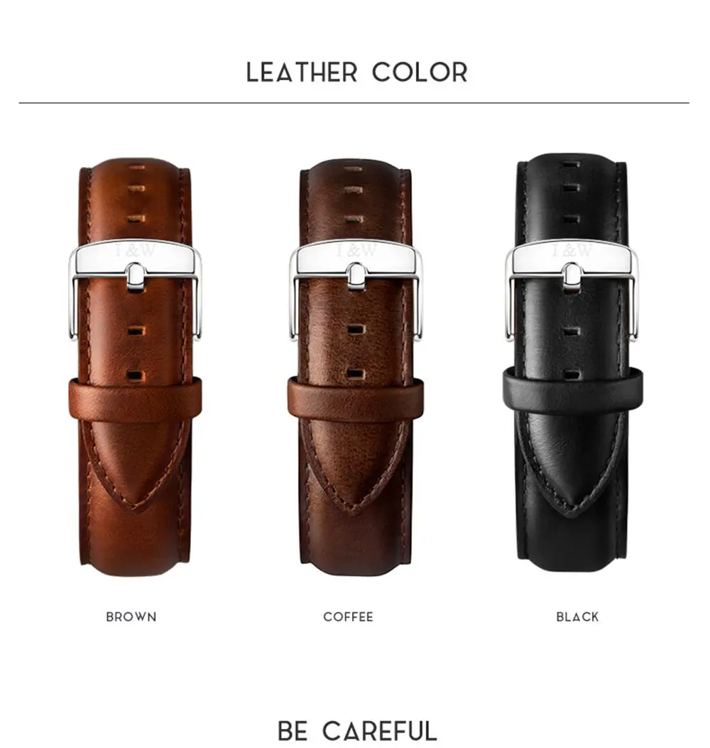 Carnival Men’s Chronograph Watch Leather Strap 41MM | Japanese Quartz, Sapphire Glass, 30M Water Resistance - view 6