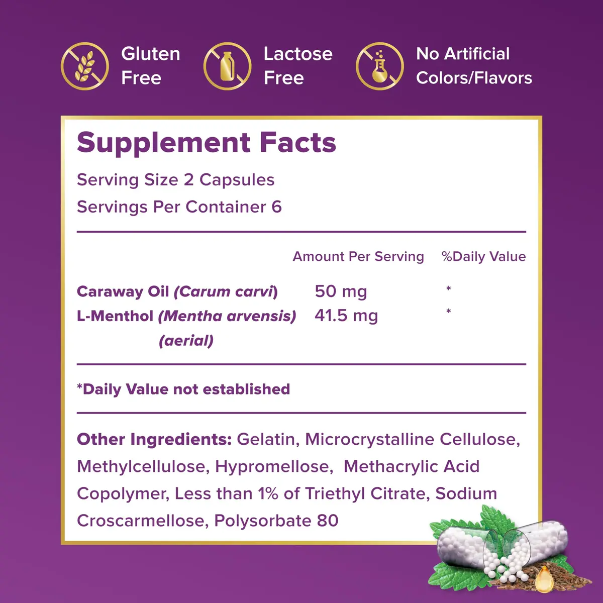 FDgard Gut Health Supplement, 12 Capsules | Supports Occasional Digestive Discomfort - view 6