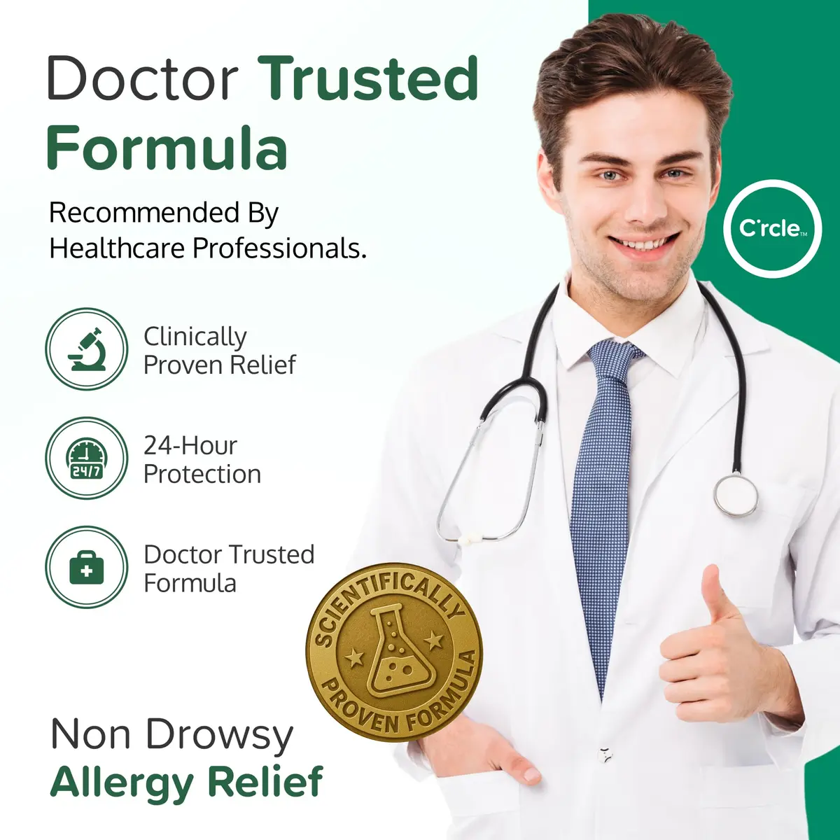 FlutiCare Fluticasone Allergy Nasal Spray 0.54 Fl Oz (Pack of 4) | 24-Hour Non Drowsy Relief - view 6