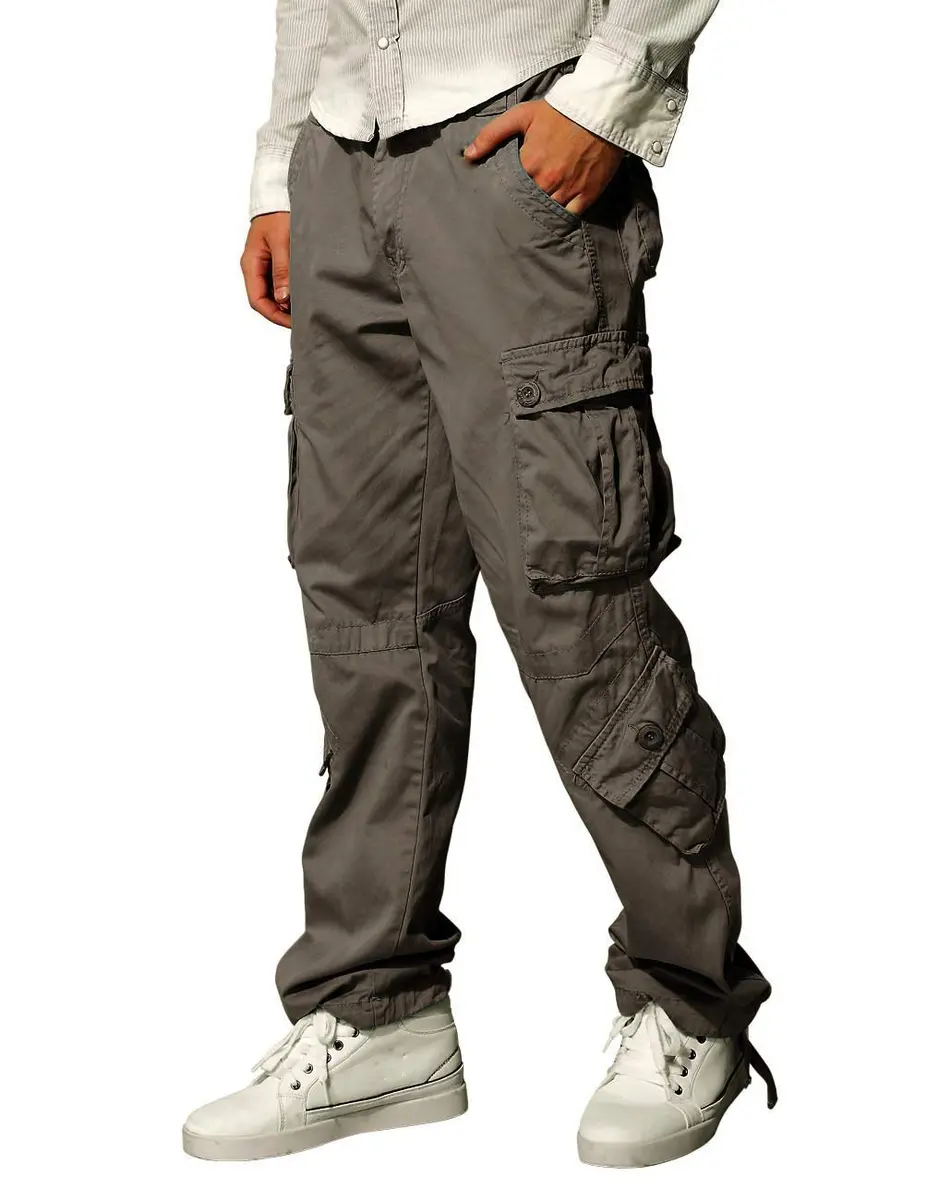 Match Men's Wild Cargo Pants 30 | Regular Fit, 8 Pockets, Cotton Twill - view 2