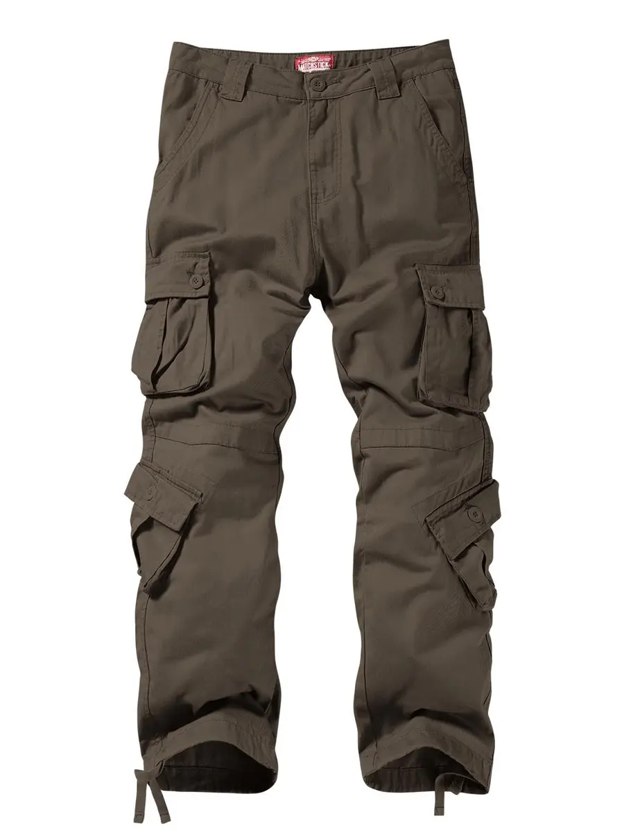 Match Men's Wild Cargo Pants 30 | Regular Fit, 8 Pockets, Cotton Twill - view 3