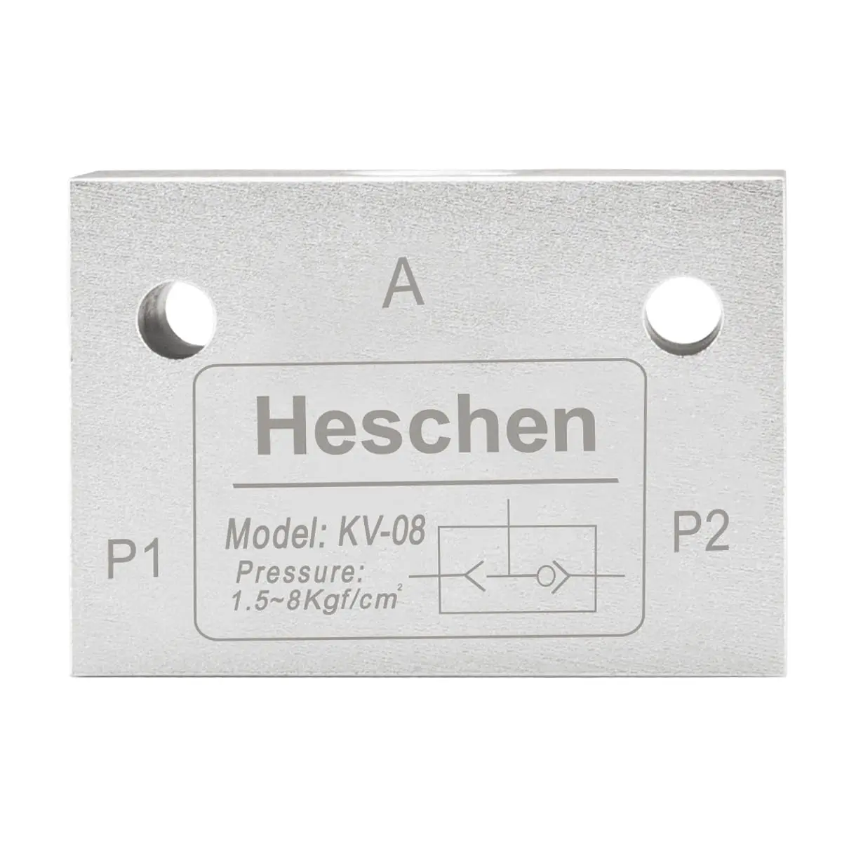 Heschen Pneumatic Shuttle Valve KV-08 PT1/4 Aluminum Alloy | Efficient Air Control - view 4
