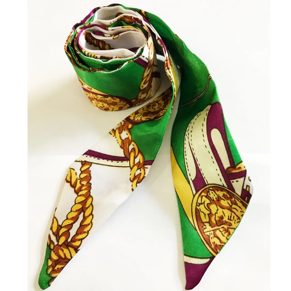 MosBug Fashion Bag Handle Ribbon Scarf 100cm x 4cm (Pattern A) | Versatile Accessory for Bags, Hair, and Neck - view 8