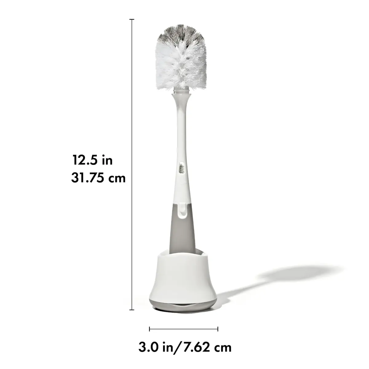 OXO Tot Bottle Brush with Nipple Cleaner and Stand | BPA-Free Silicone Bristles & Stand (1 Count) - view 8
