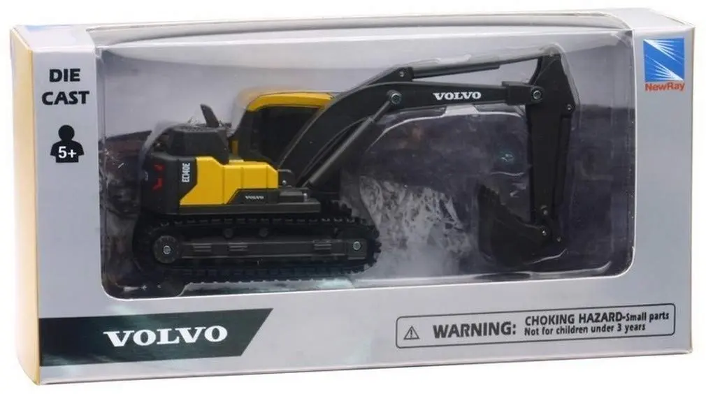 NewRay Volvo EC140E Die-Cast Excavator Model 1:50 Scale (20.5 cm Length) | Official Replica for Collectors - view 3