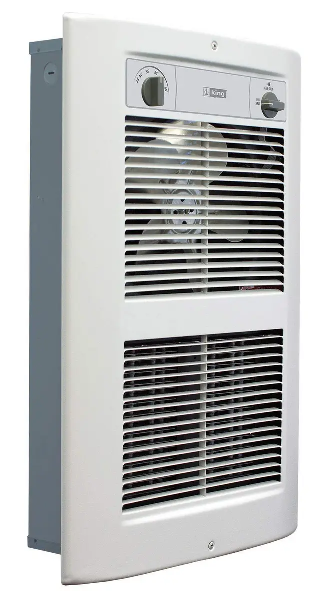 KING LPW2045T-S2-WD-R Wall Heater 4500W 208V | Electric Space Heater for Home & Office - main product image