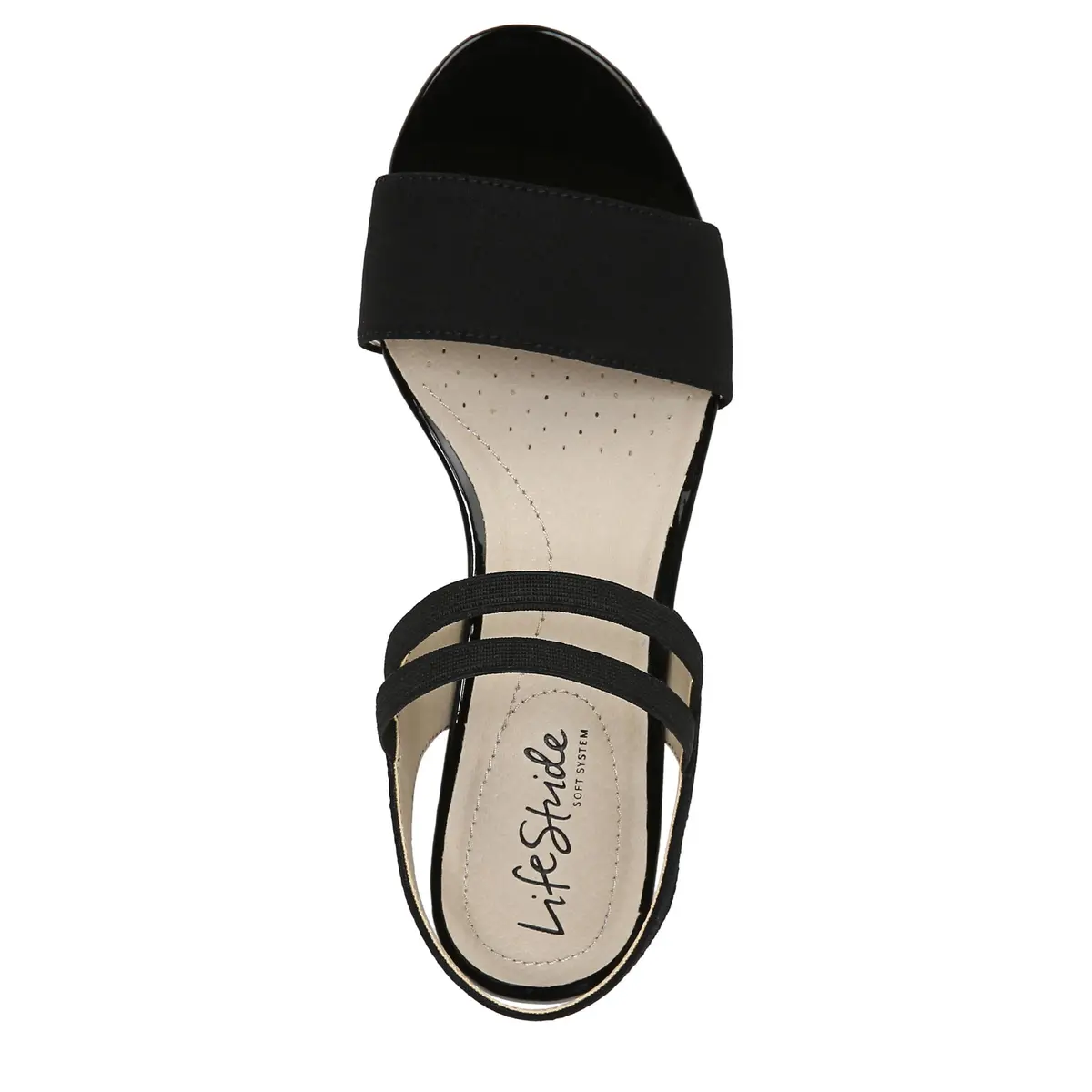 LifeStride Yolo Sandal Black 9.5 | Stylish Comfort with Support (70-120 chars) - view 5